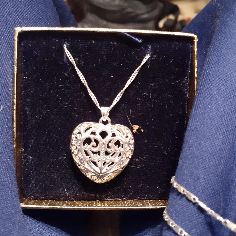 Sterling Silver Heart Necklace